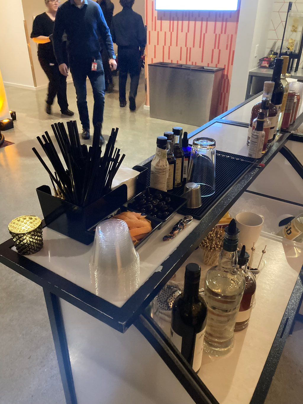 Work party with my own set-up