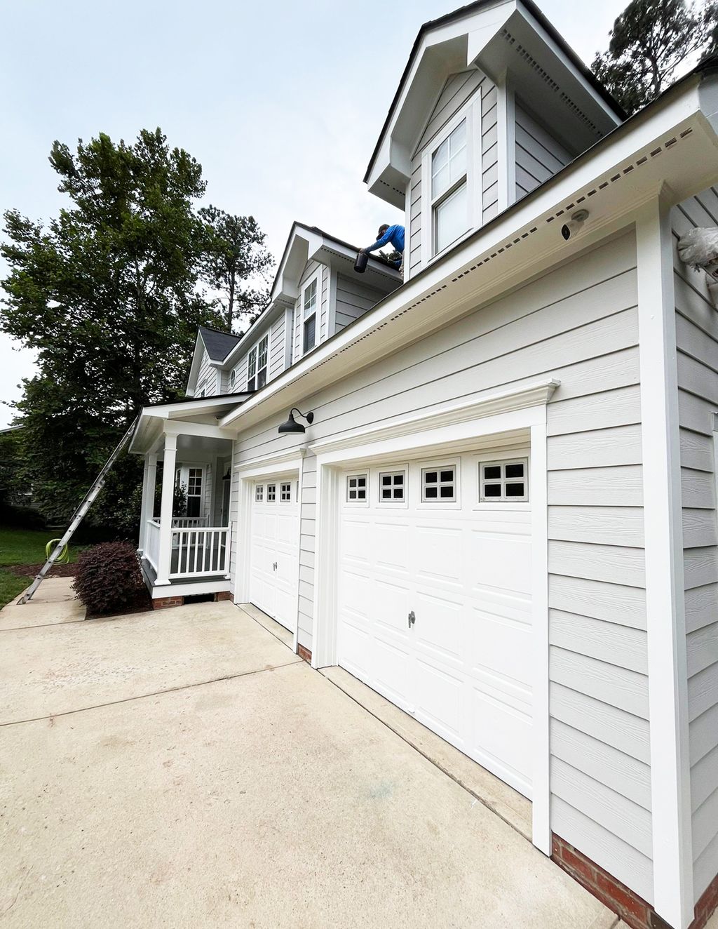 Exterior Painting : Siding, Trim, and Deck.
