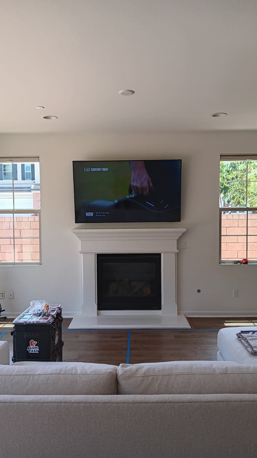 60" TV Mounting