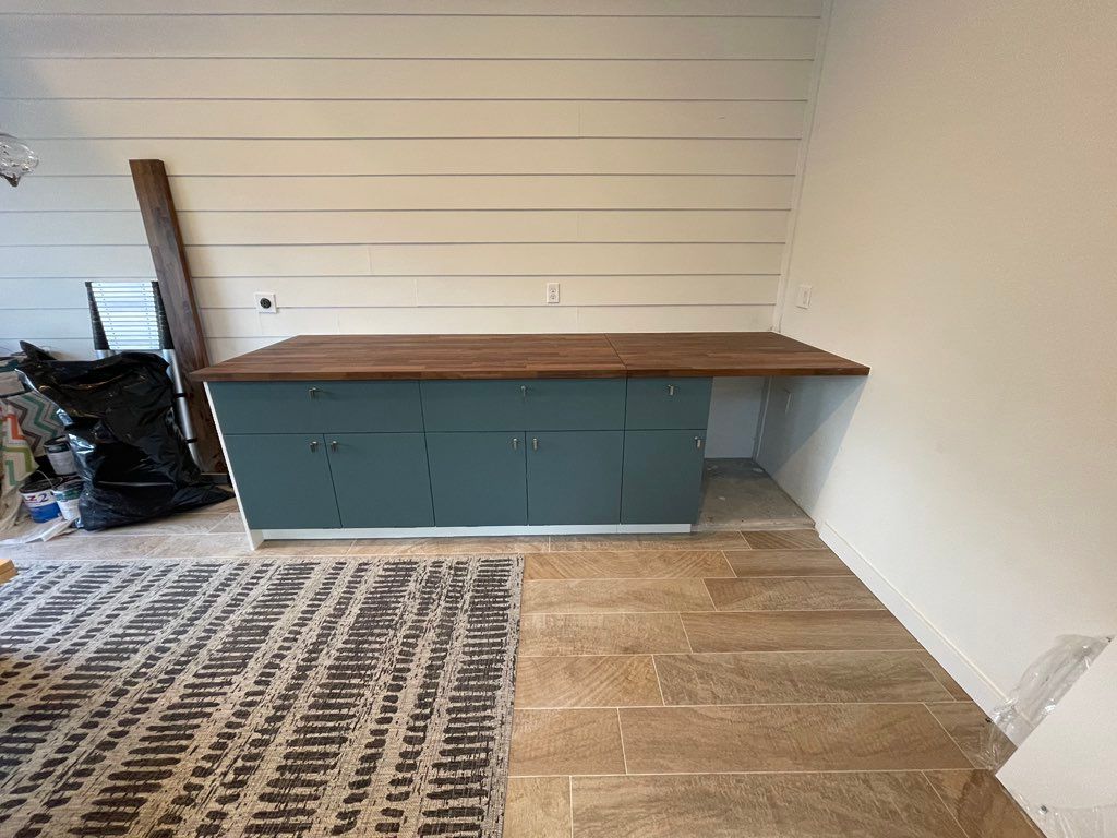 Ikea with countertop