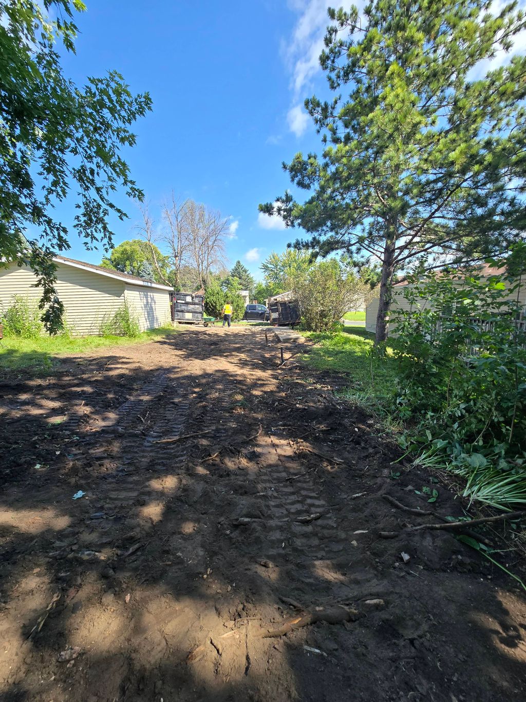 Demolition of mobile finished