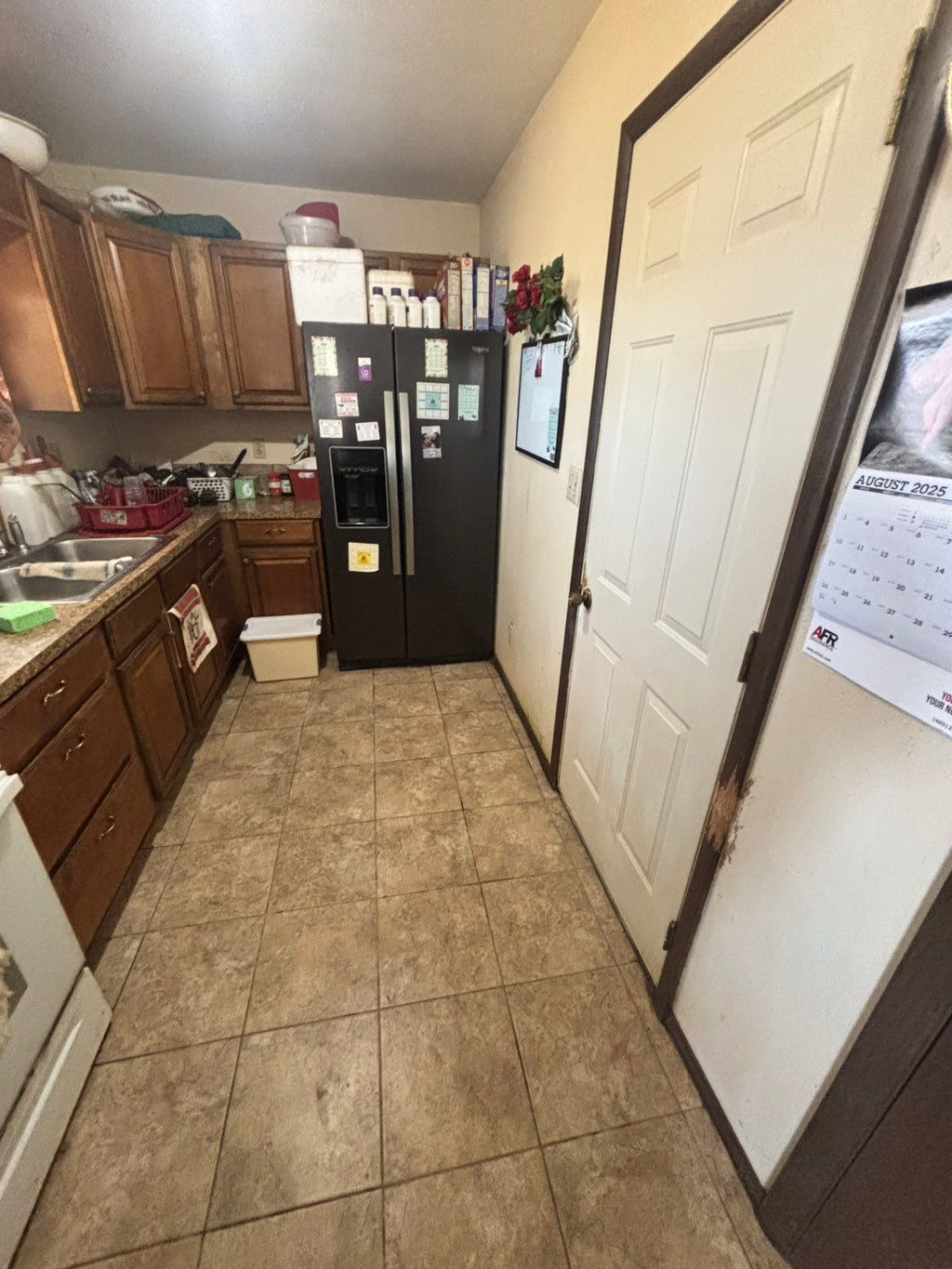 After I cleaned