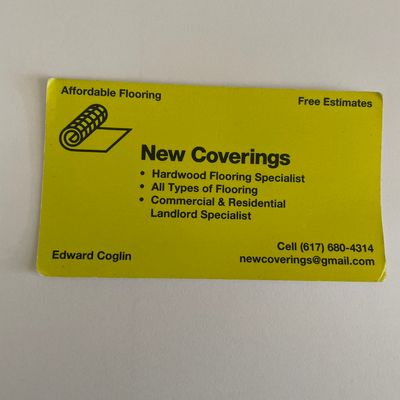 Avatar for New Coverings