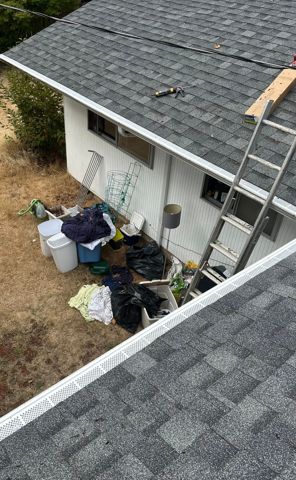 Gutter guards installation 