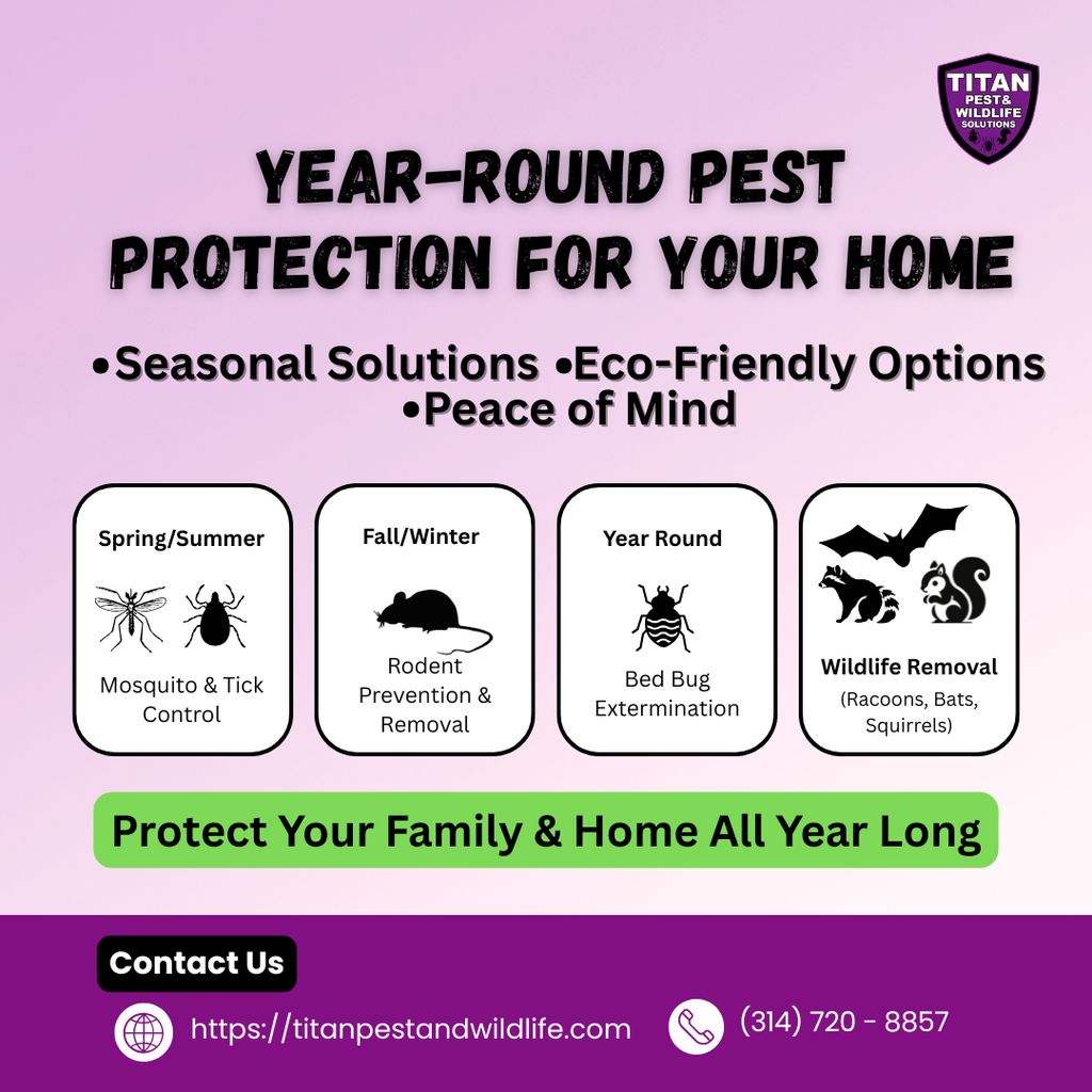 YEAR-ROUND PEST PROTECTION FOR YOUR HOME
