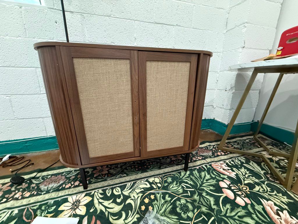 Small office cabinet assembly