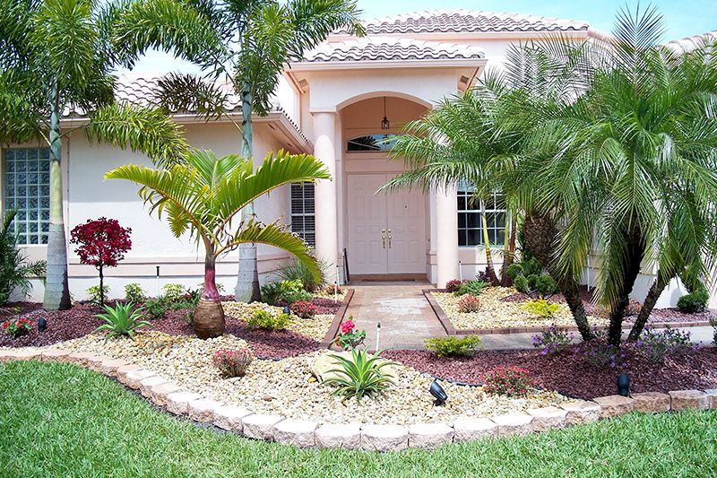 Front landscape