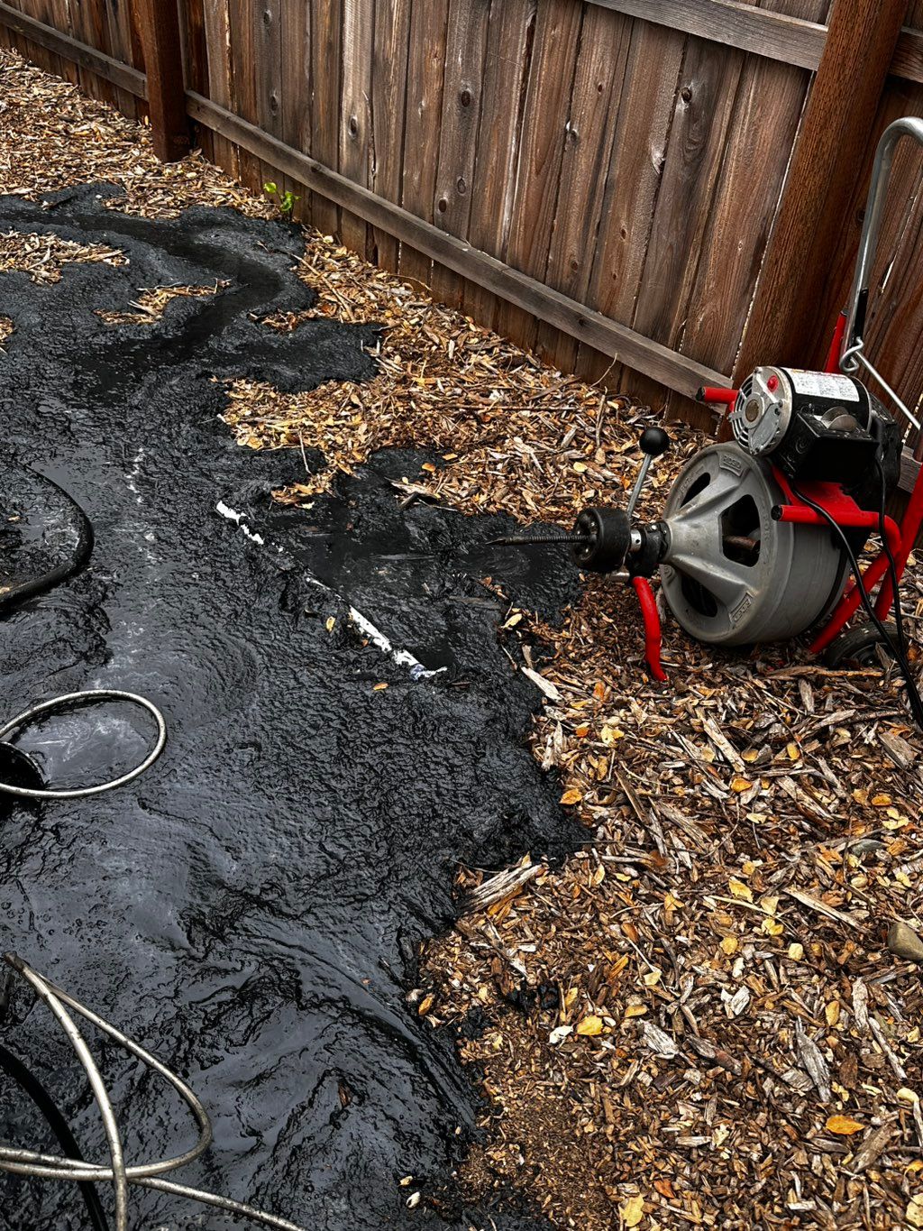 Bad sewer back up!