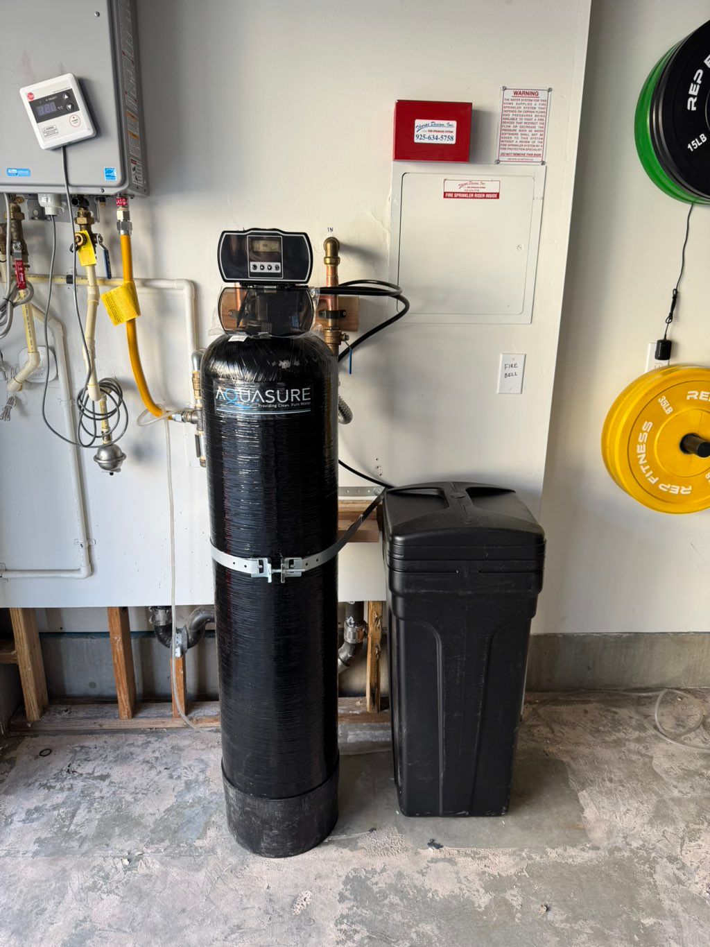 Salt based water softener supply and install.