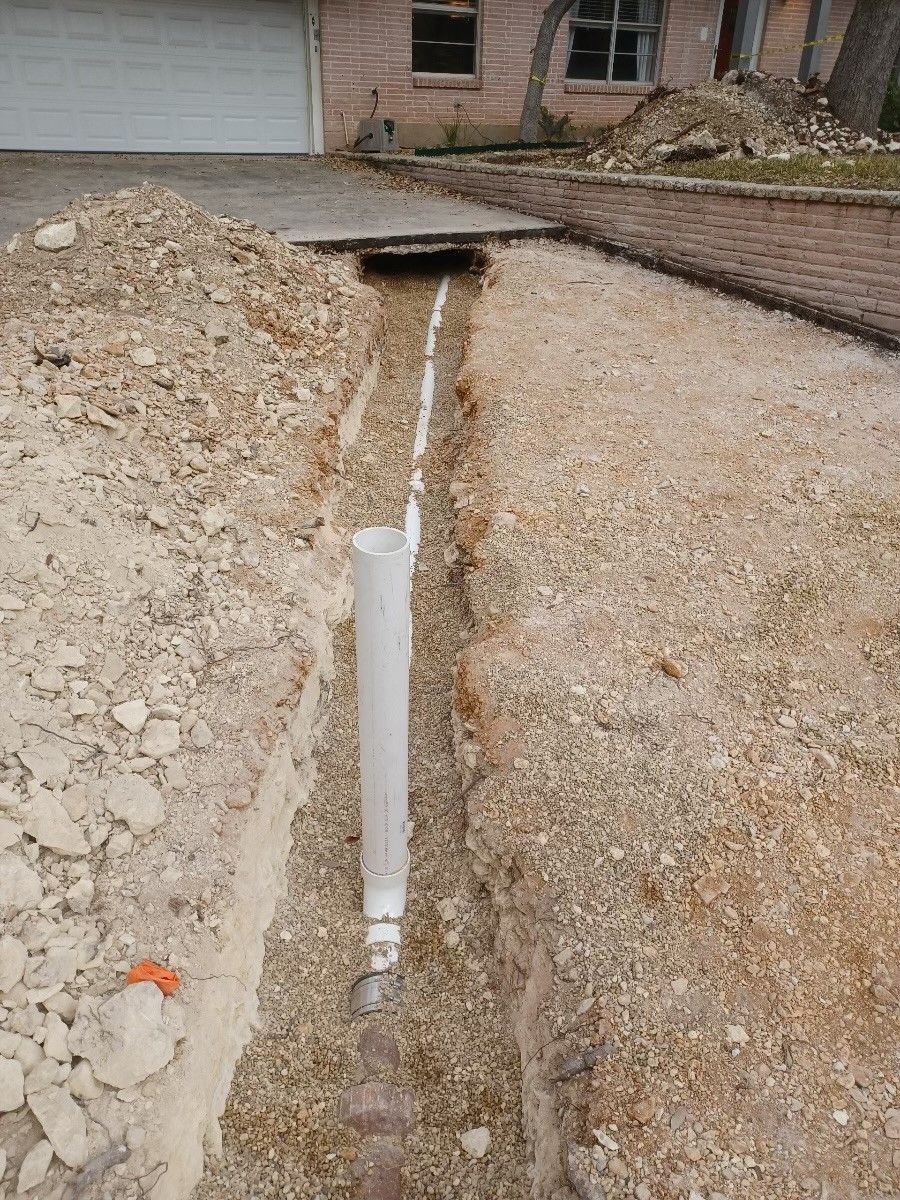 Sewer Line Replacement in Balcony Heights. Murray 