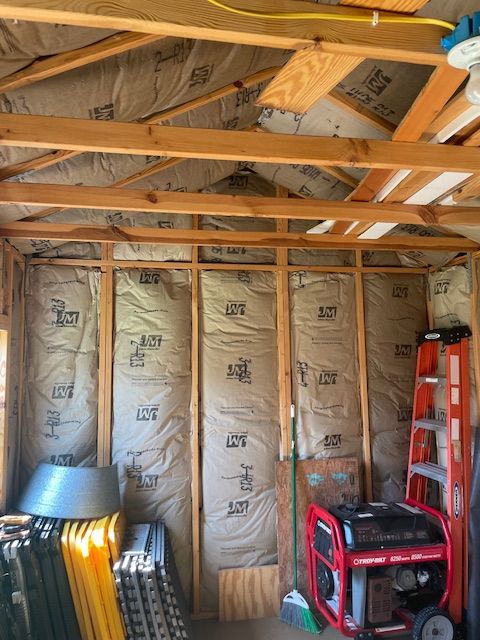 Shed insulation