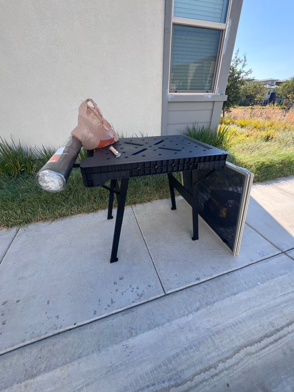Set up for window screen replacements 
$60/per win