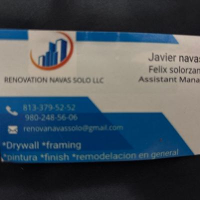 Avatar for Renovation navas solo llc