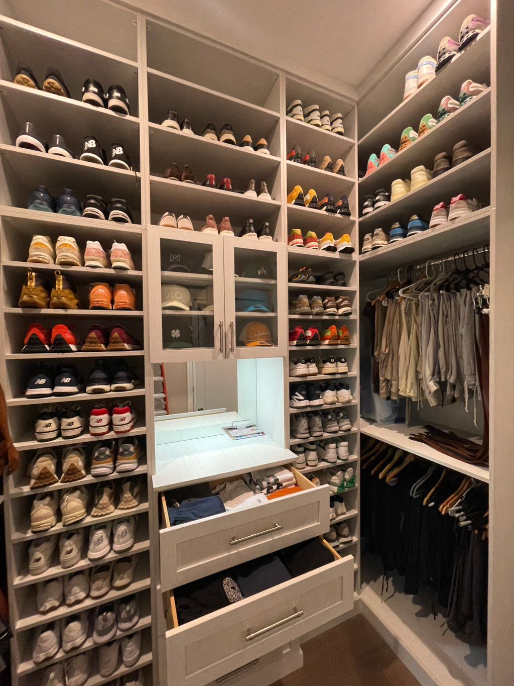 large closet makerover flat rate, $1200 appox. 10h