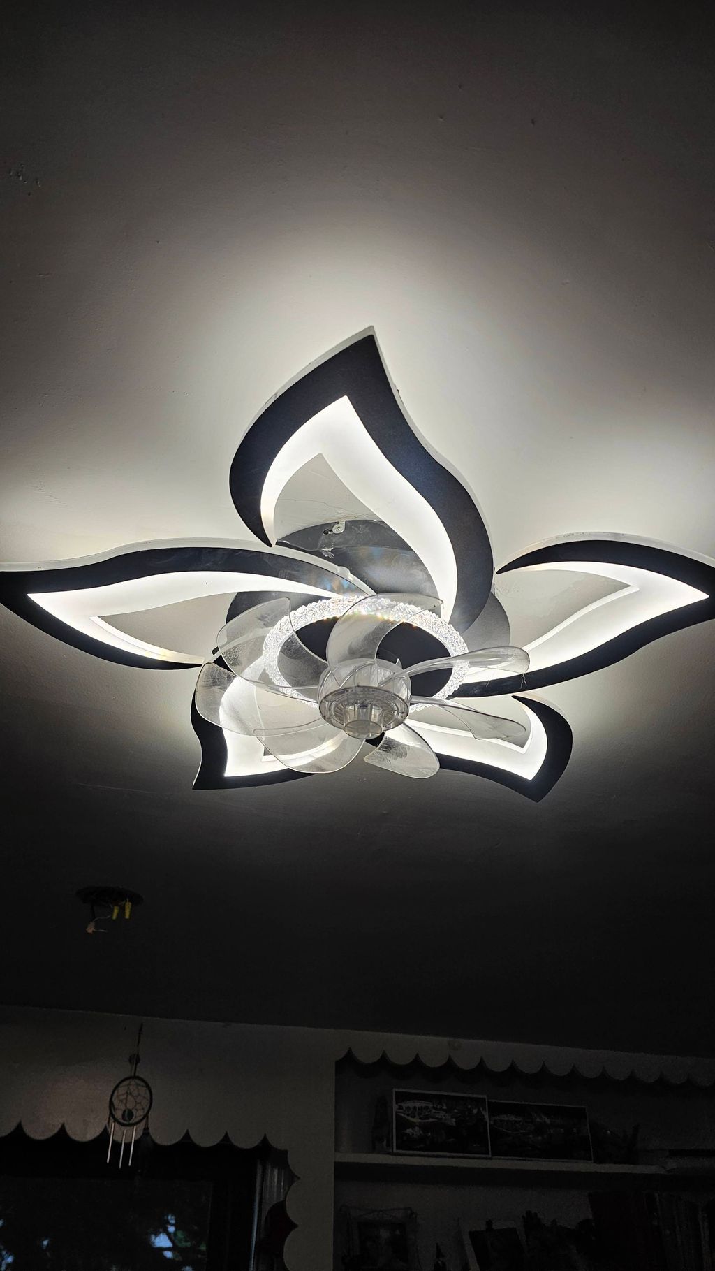 Fans and light fixtures!