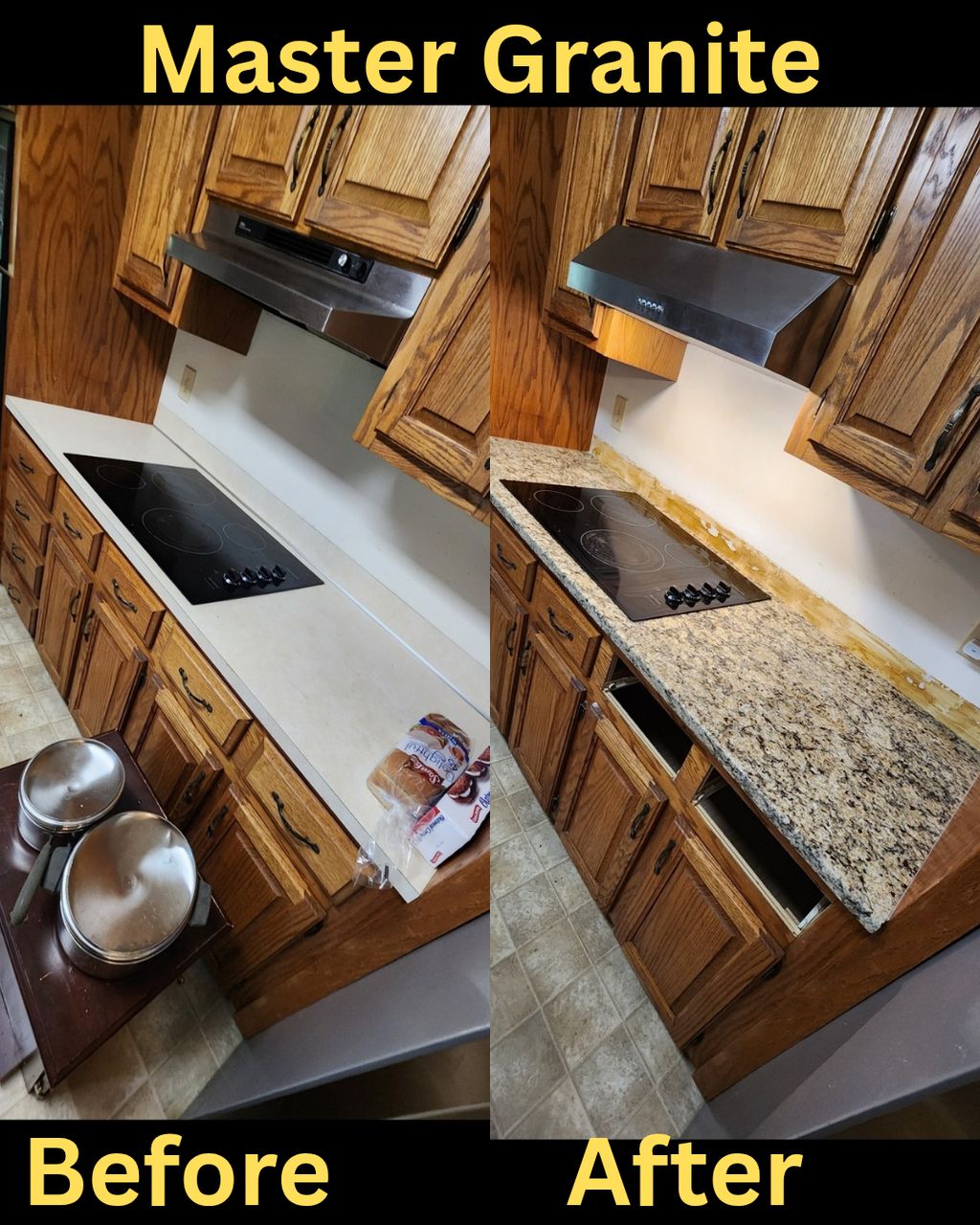 New countertop.