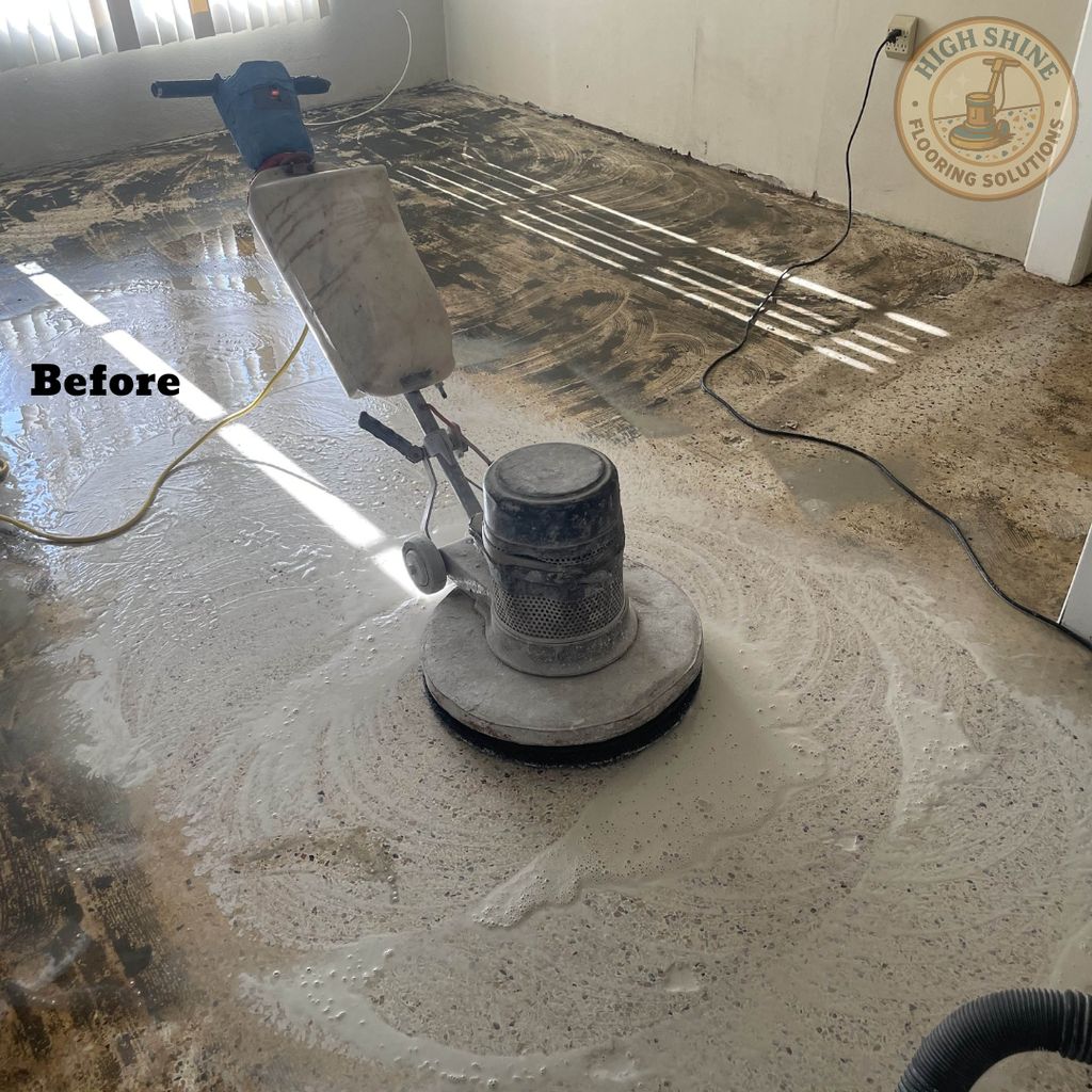 Ripping up tile and linoleum! 