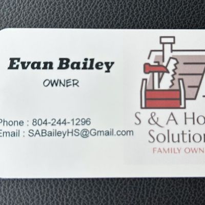 Avatar for S & A Bailey Home Solutions
