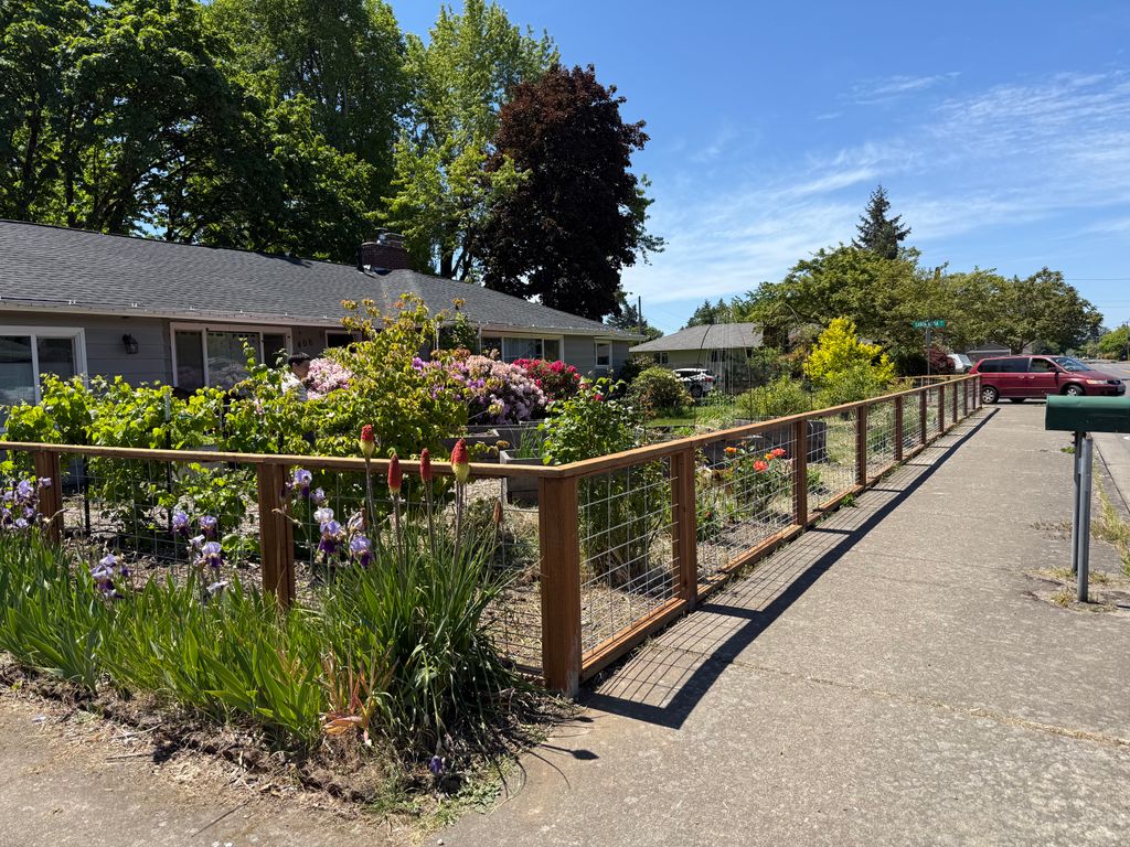 New Wire Fence Installation.