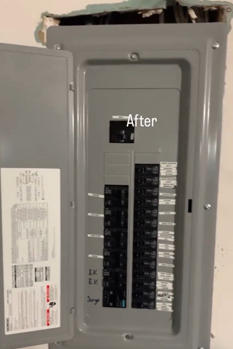 Panel upgrade 