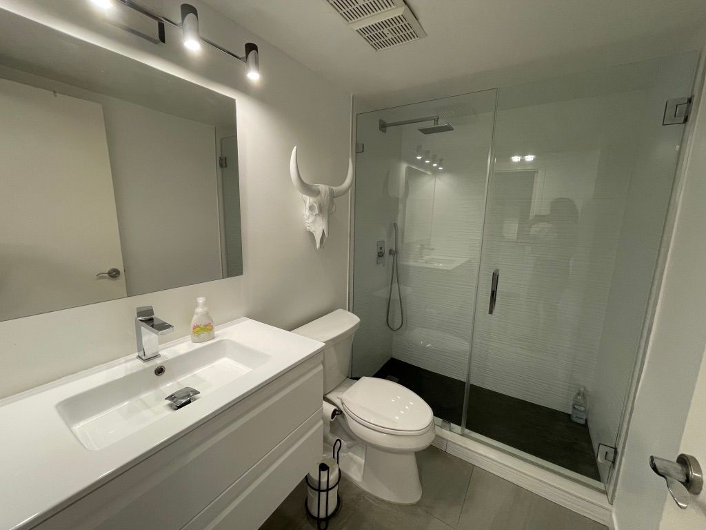 Nothing better than a sparkling clean bathroom