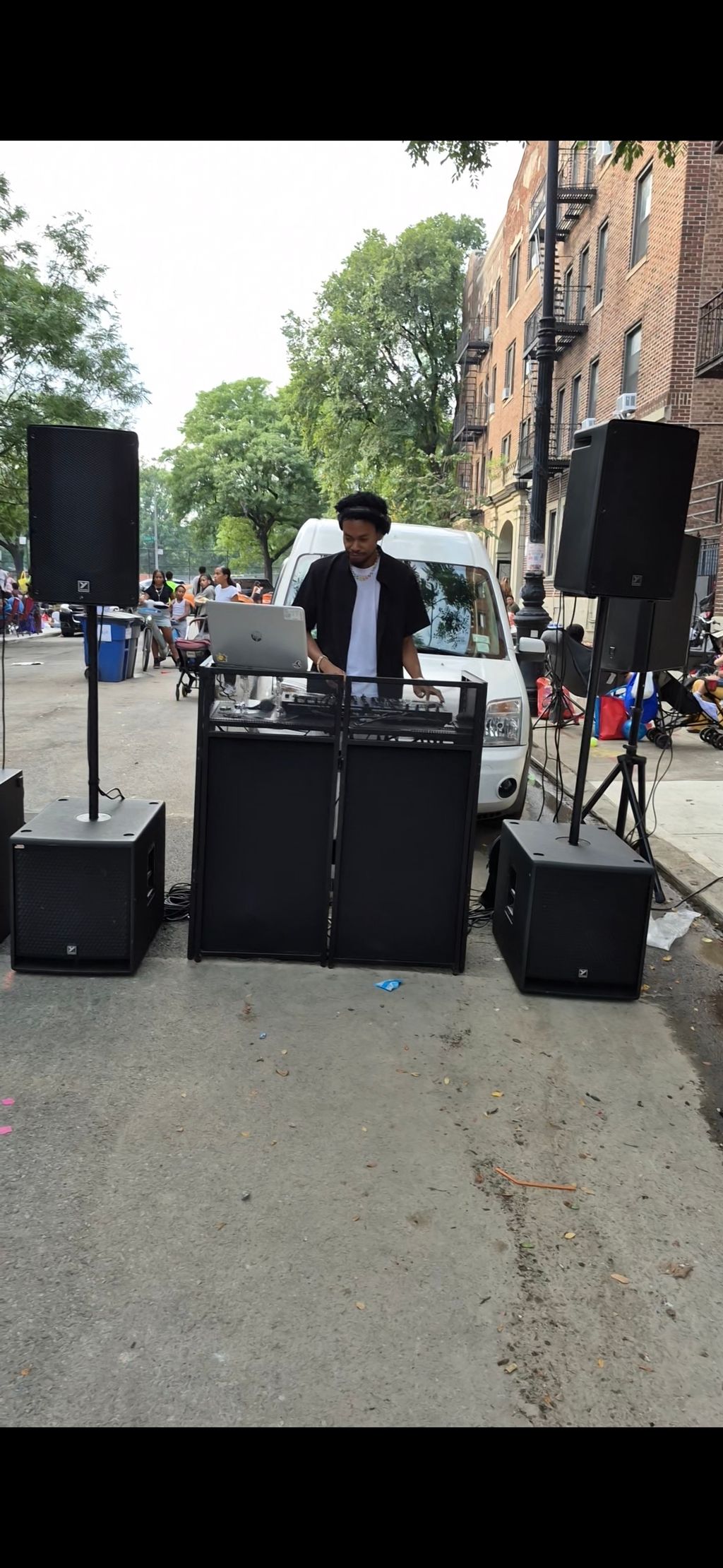 Outdoor Block Party, Brooklyn NY