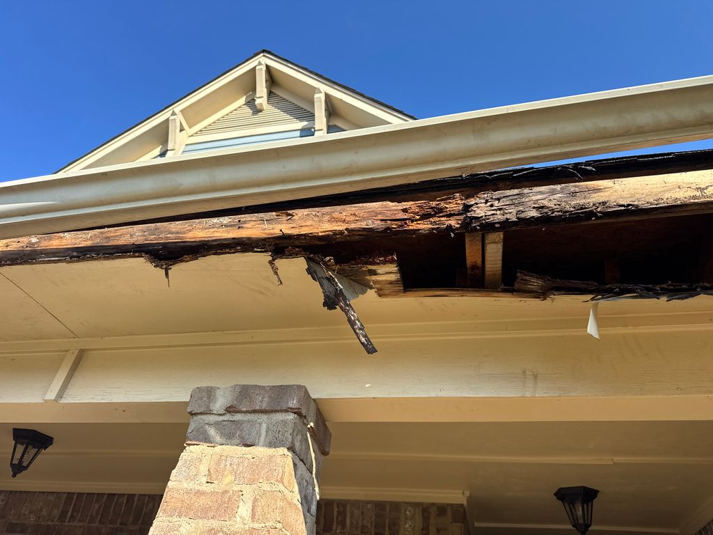 Soffit & Fascia Repair (Before)