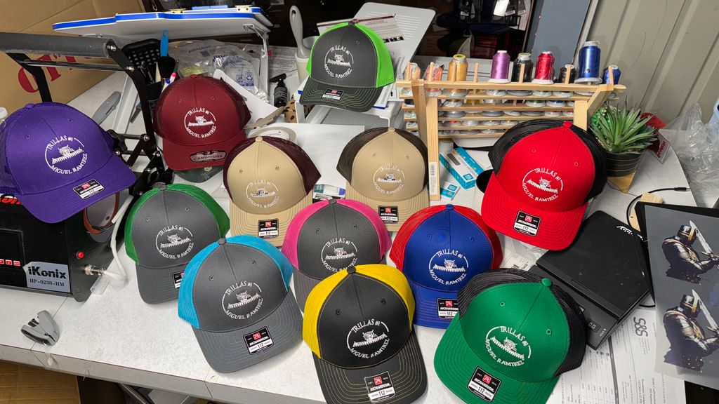 Personalized hats Embroidery 