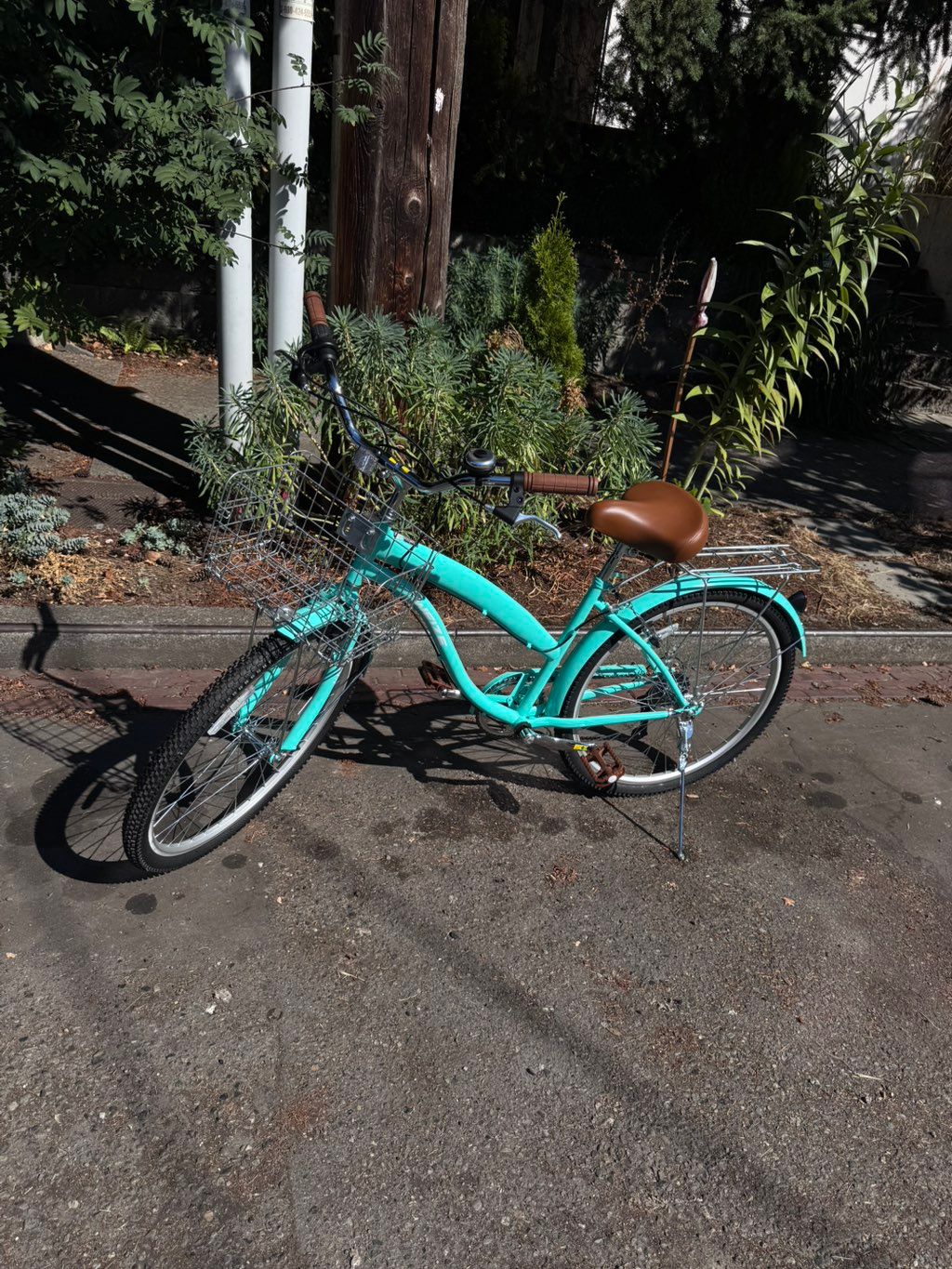 Assembled 4 identical bicycles 