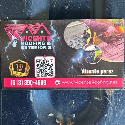 Avatar for Vicente Roofing&exteriors