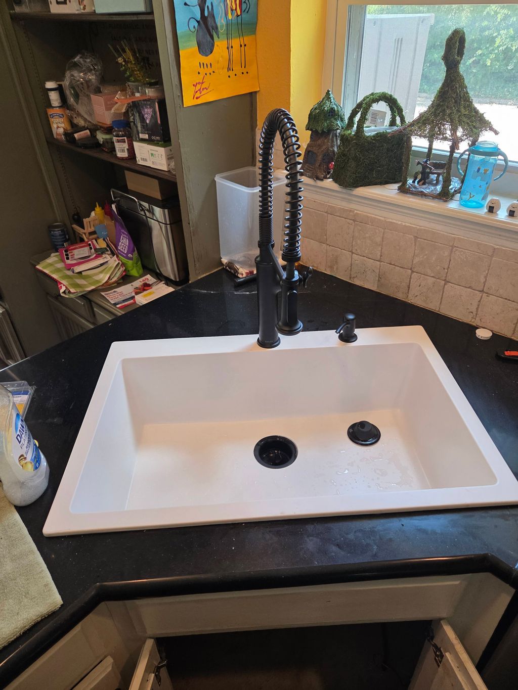 new sink & faucet 
