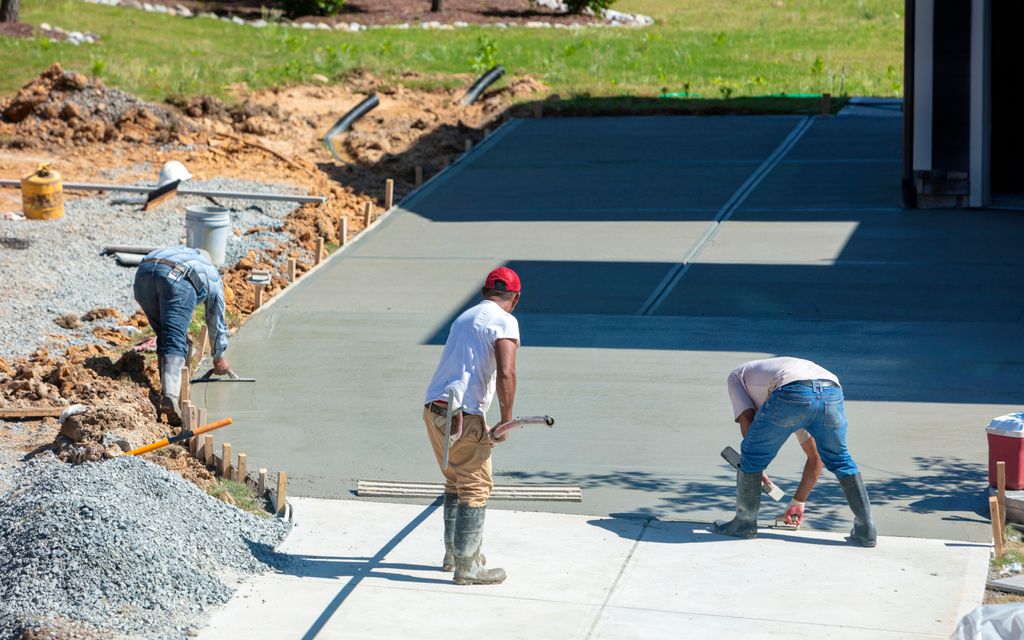 How much do concrete installation projects cost?