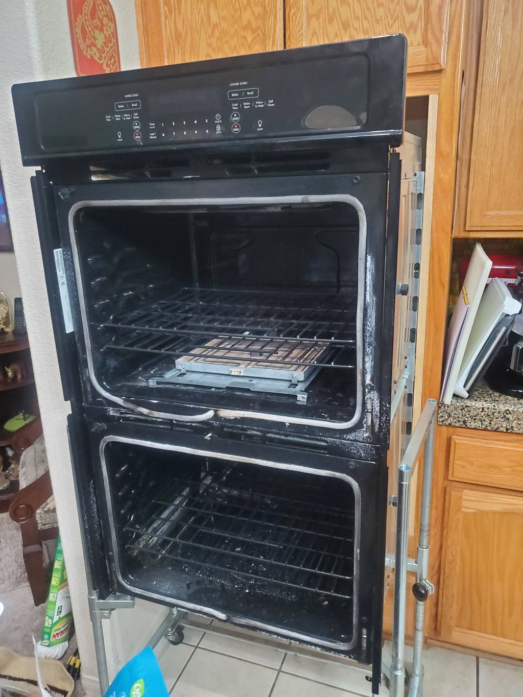 double wall oven hidden bake element replacement 