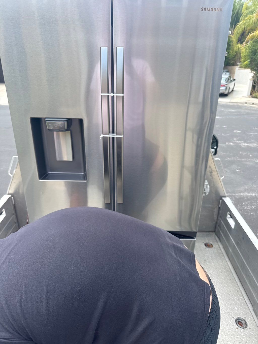 Fridge transportation from point A to point B and 