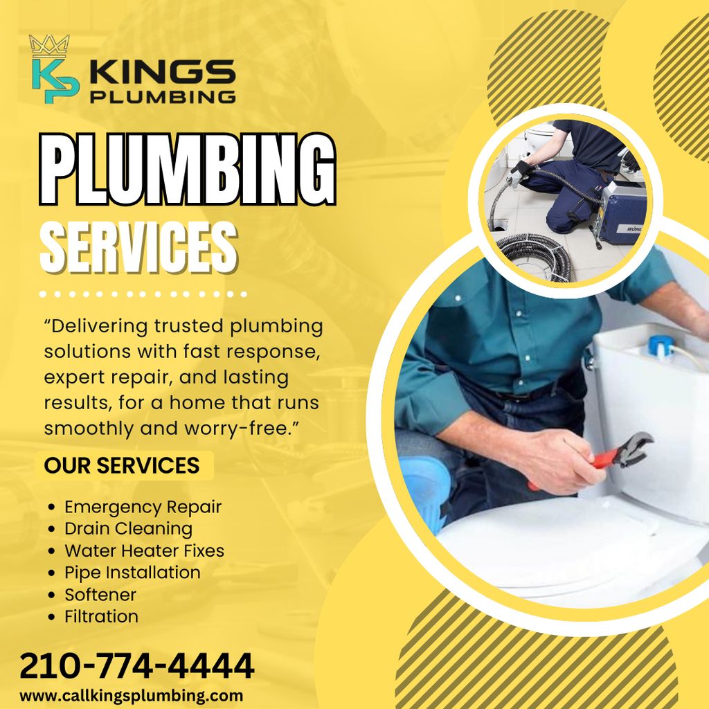 Kings Plumbing – Where every drip meets its match!