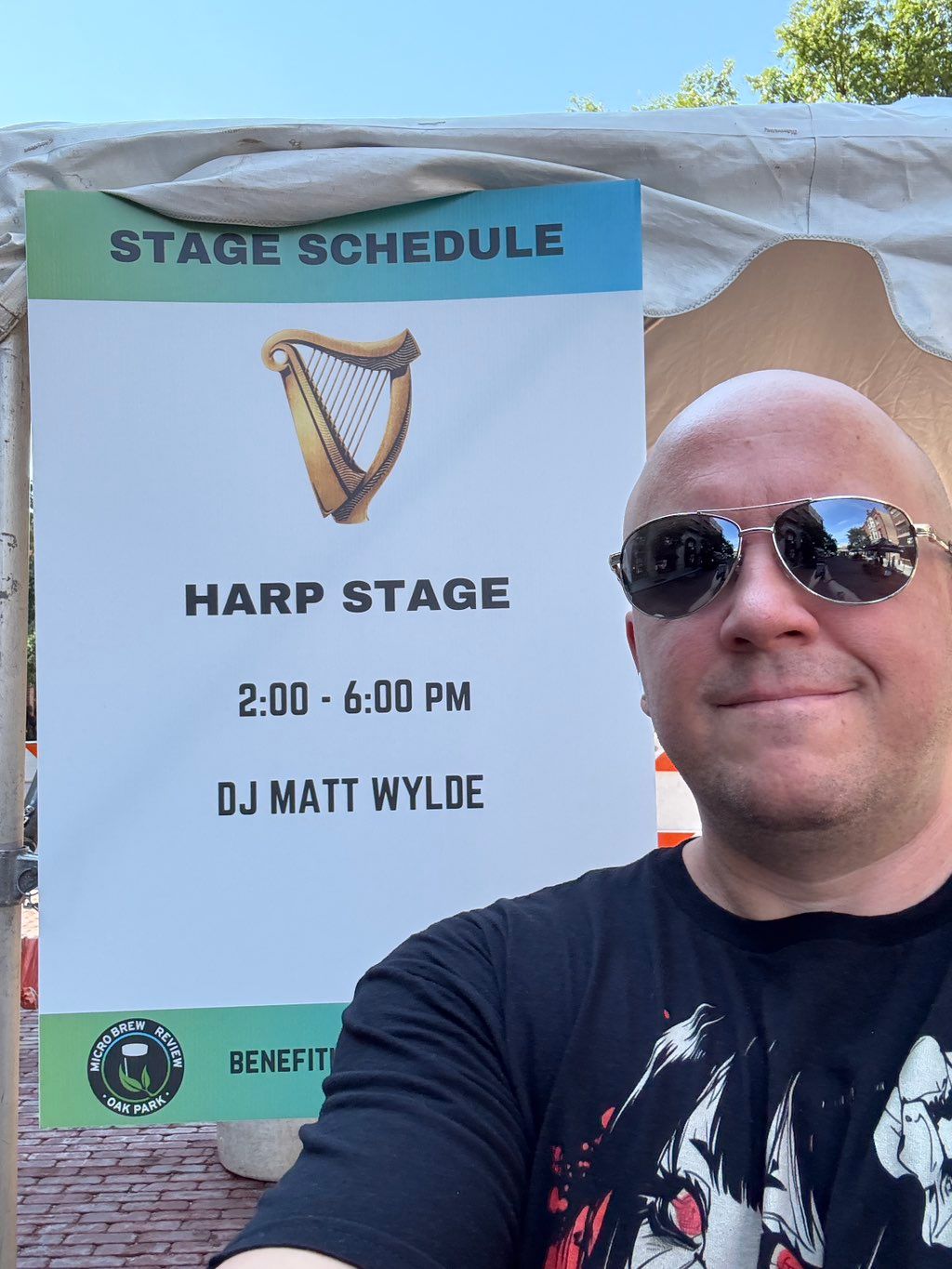 DJing the largest zero waste Microbrew fest in the