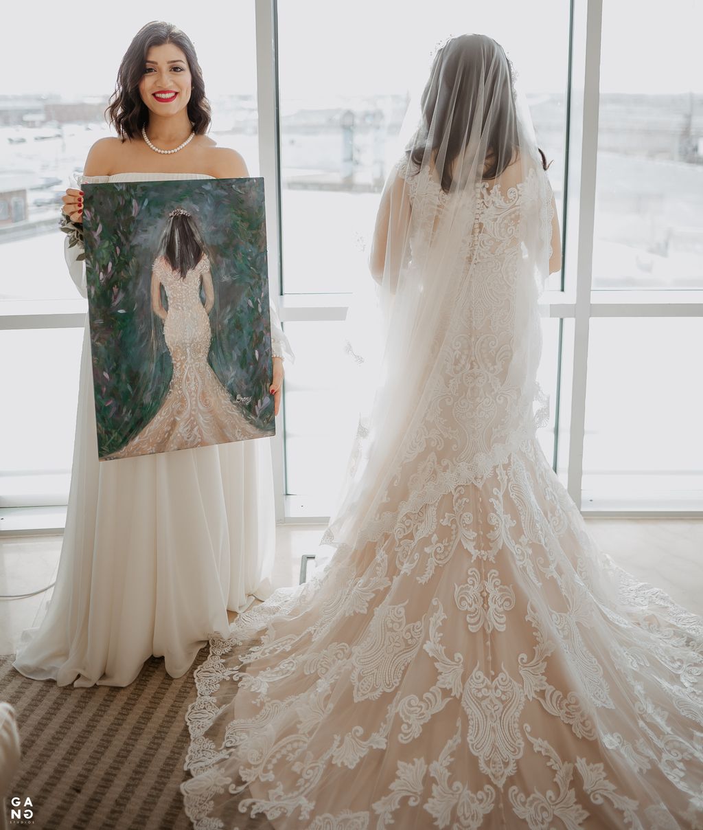 Wedding painting
