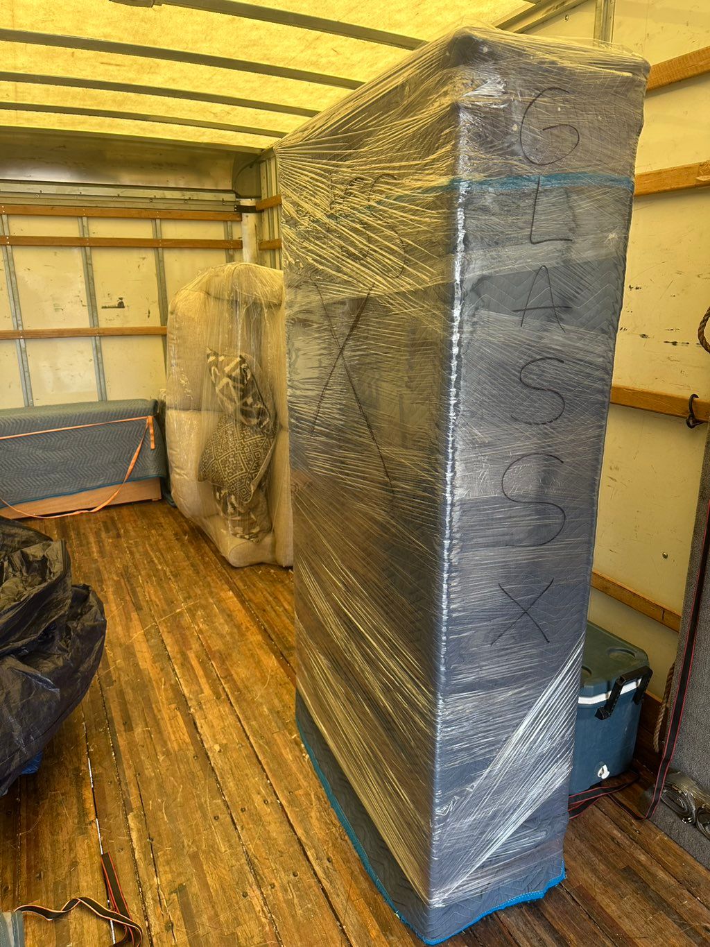 We wrap everything very nice