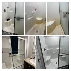 The transformation with this bathroom was so satis