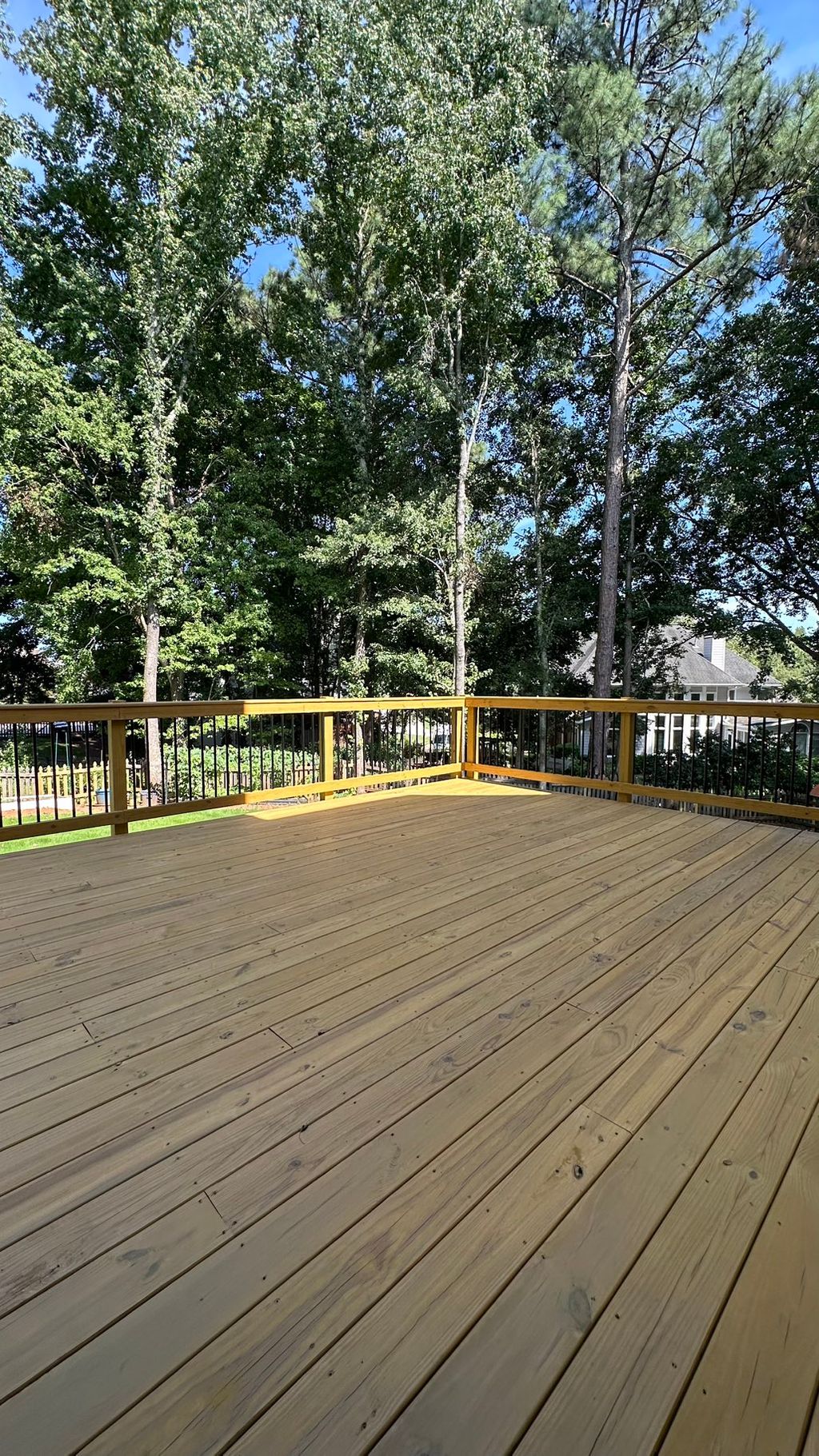 Lawrenceville Deck stain 3 