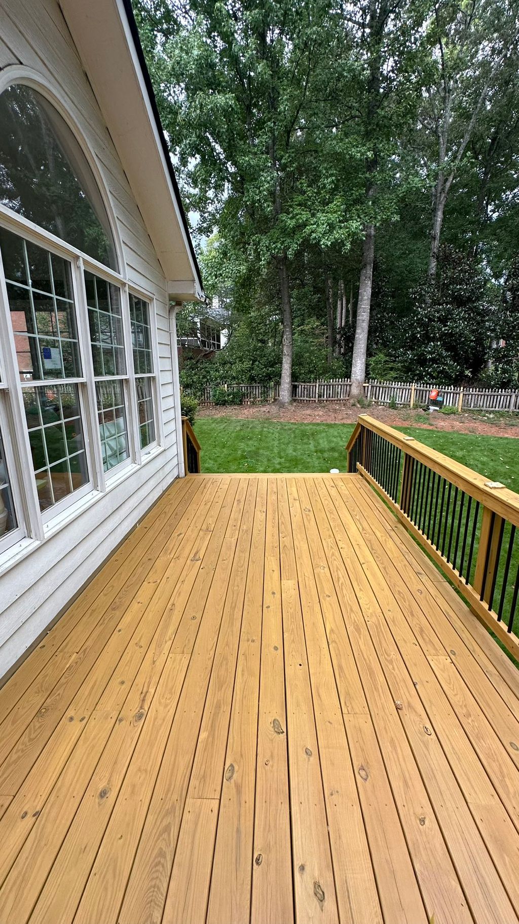 Lawrenceville Deck stain 