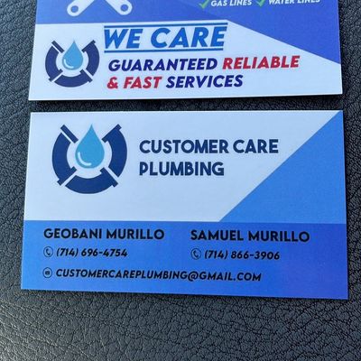 Avatar for Customer care plumbing