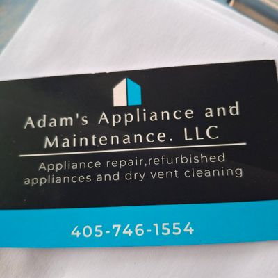 Avatar for Adam's appliance and maintenance
