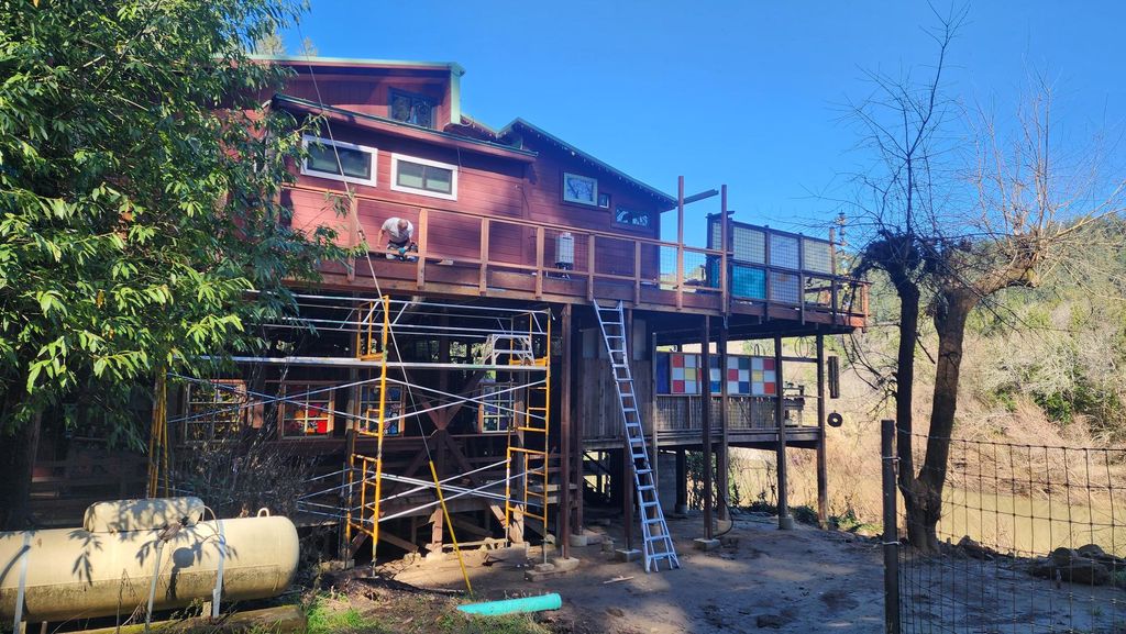 Structural Repairs Russian River Cabin 