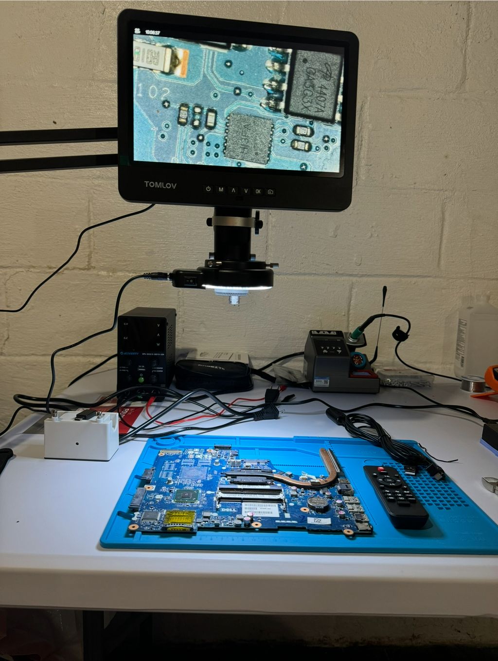 Also if you need to repair any equipment. There wa