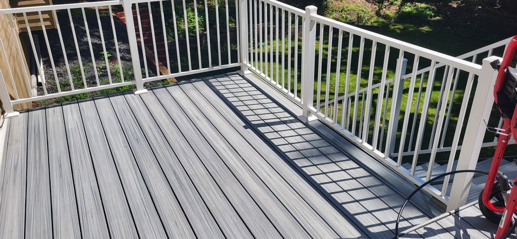 Deck pressure washing 3