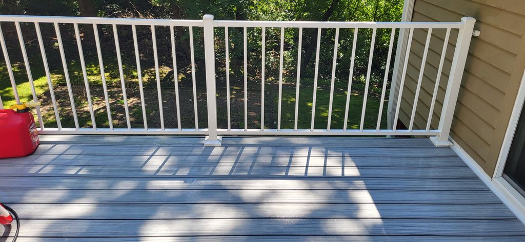 Deck pressure washing 2