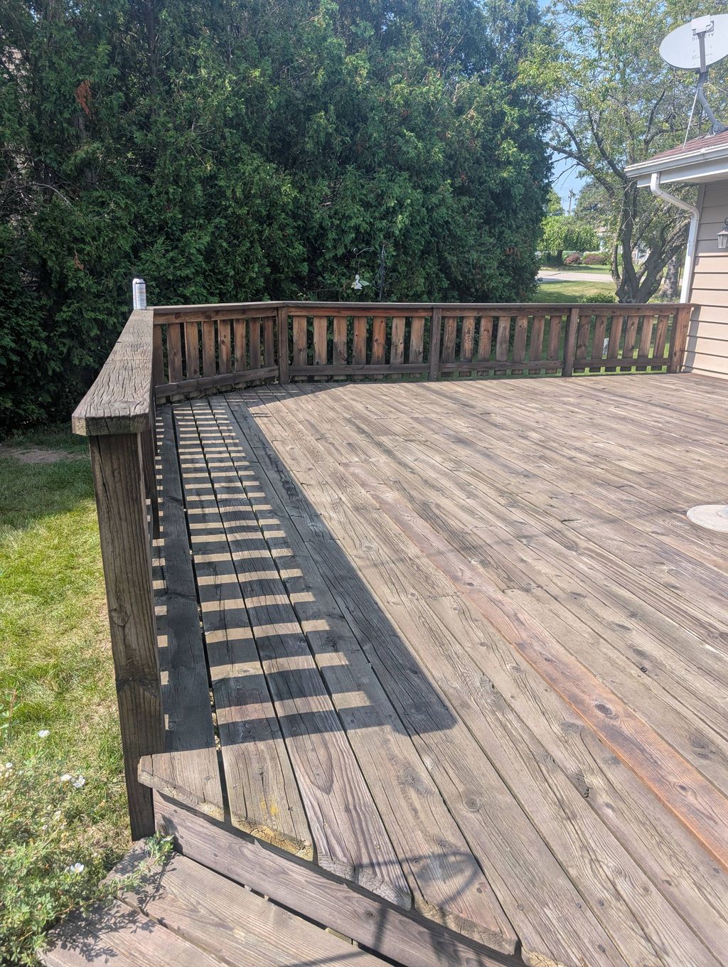 clear deck staining and protection 