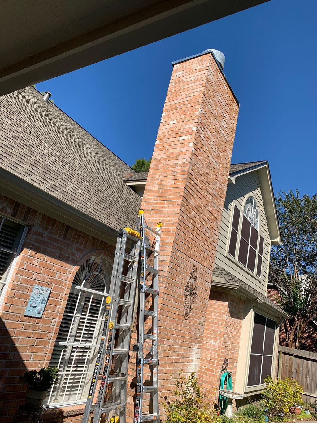 Chimney leak repair in Maryland. 