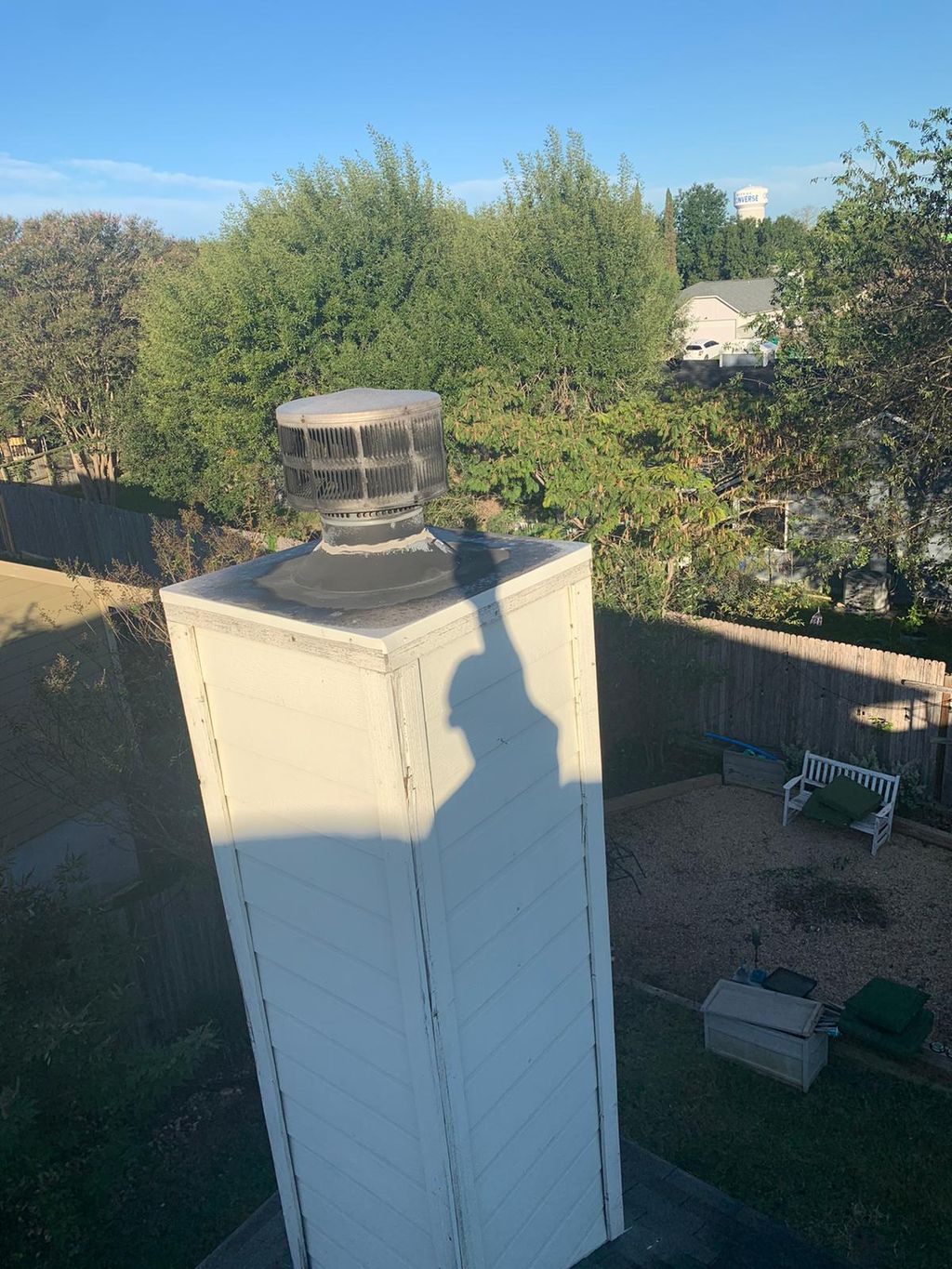 Chimney water leak repair in Bethesda. 